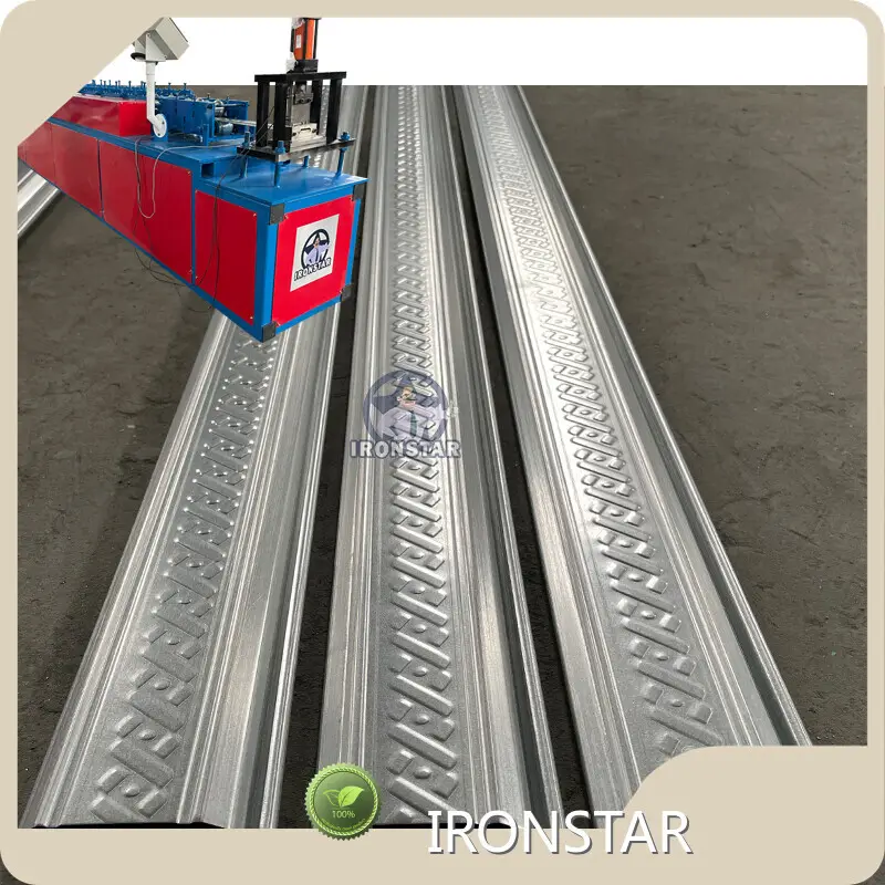 Ironstar Shutter Door Roll Forming Machine 40 Days Manufacture 1