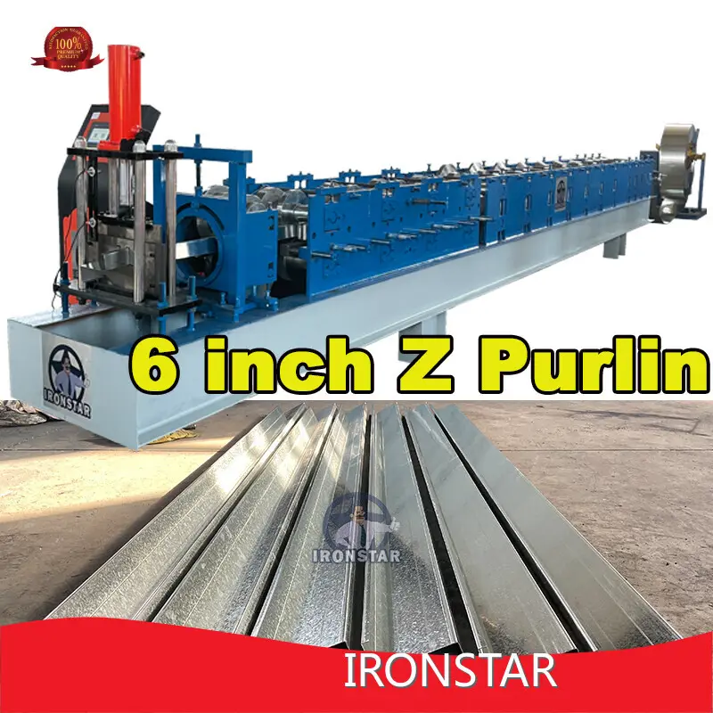 For Construction Omega Purlin Machine 40 Working Days by IRONSTAR 1