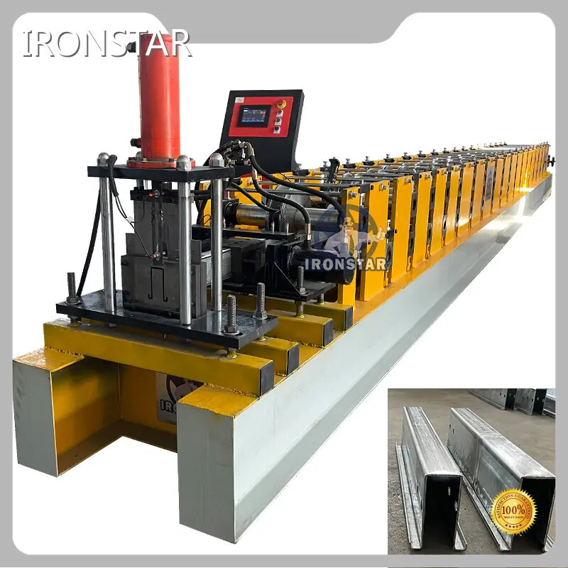 Omega Purlin Roll Forming Machine for Sale for Prefabricated Containers LC 1