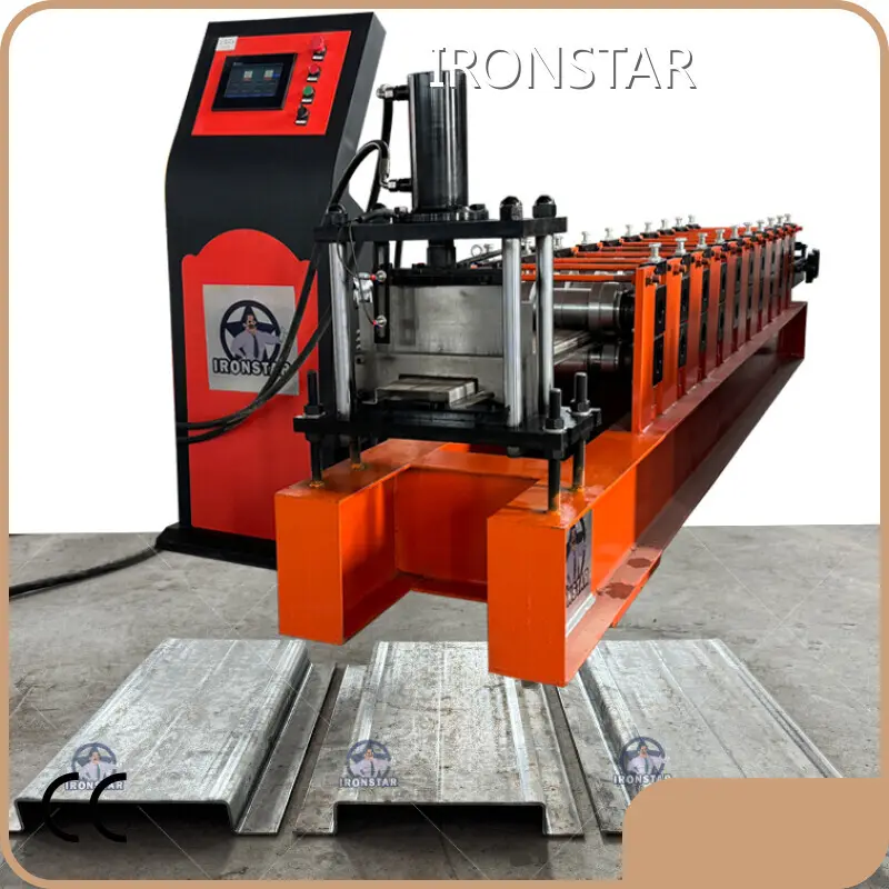 Omega Purlin Making Machine LC - for Prefabricated Containers - IRONSTAR 1