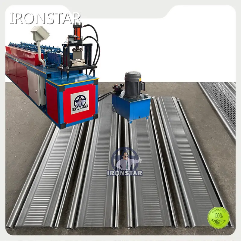 IRONSTAR Roller Shutter Door Making Machine Tianjin Port Roller Shutter Door Making Machinesupplier 1
