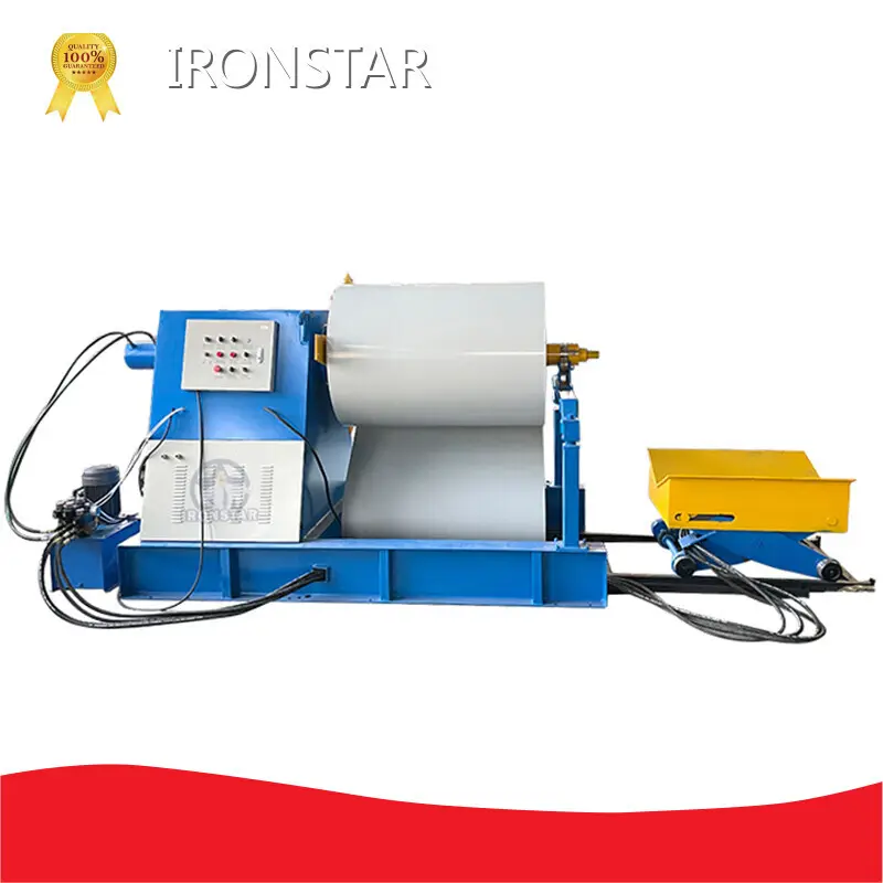 Professionalhydraulic Uncoiler with Coil Car for Prefabricated Containers 40 20 Feet 1