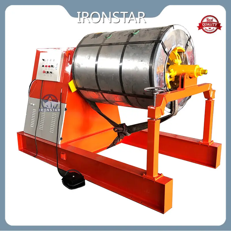 Sheet Metal Decoiler Without Coil Car Company for Building20 Feet 1