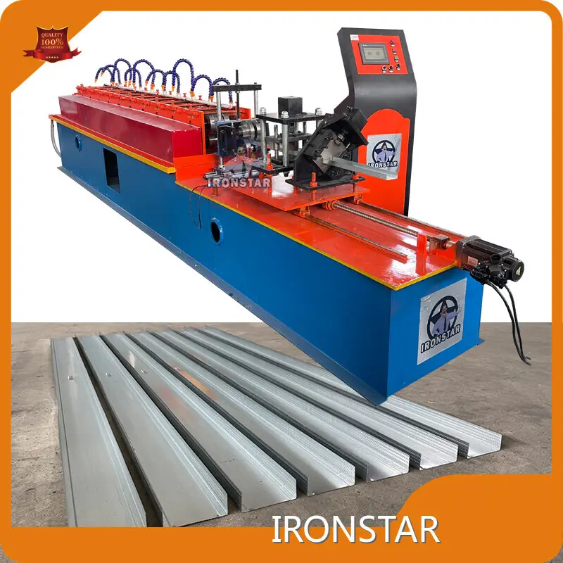 Ceiling Channel Roll Forming Machine Price 40 Working Days - for Building - IRONSTAR 1