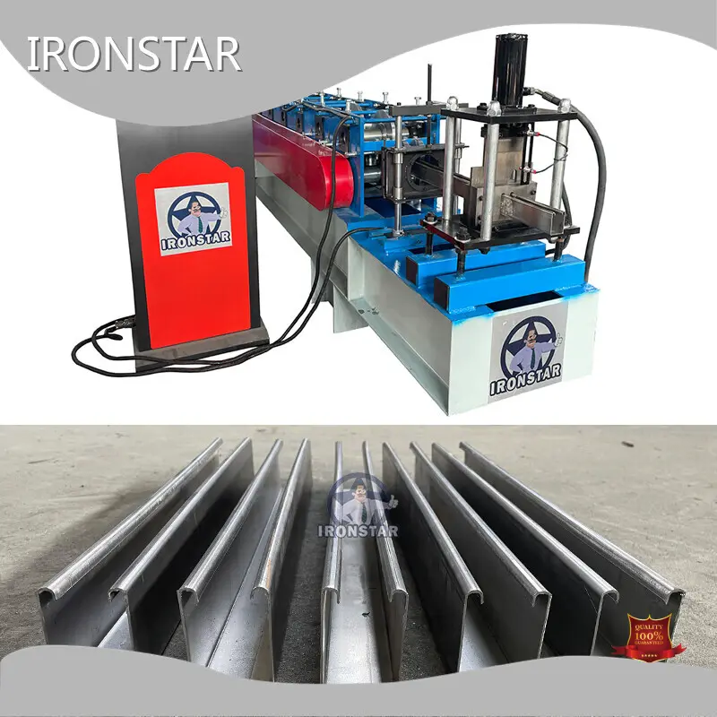 Roller Shutter Roll Forming Machine Tianjin Port - for Construction - IRONSTAR 1