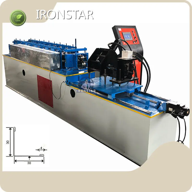 IRONSTAR Angle Iron Bending Machine Tianjin Port Angle Iron Bending Machinesupplier 1
