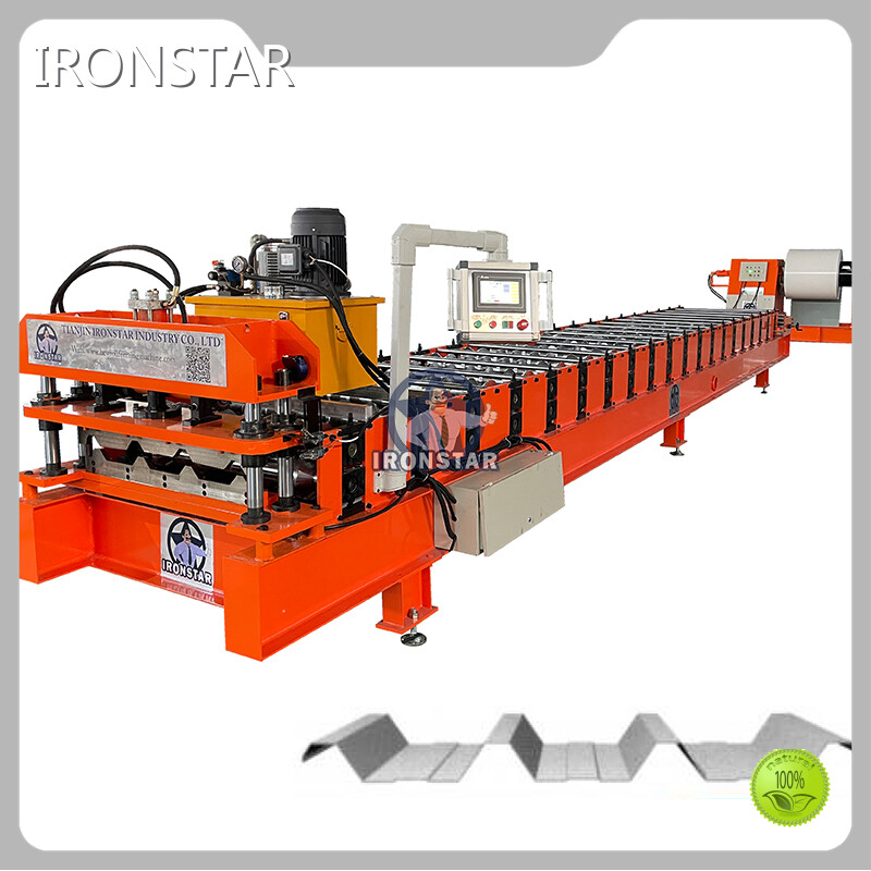IRONSTAR Trapezoidal Roll Forming Machine 40factory 1
