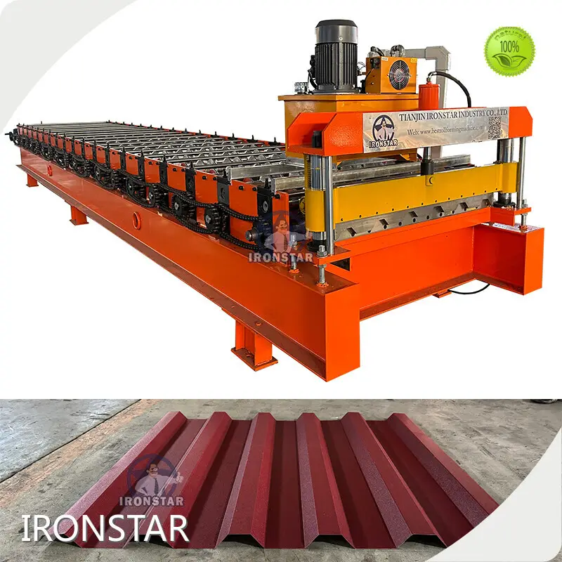 High Qualityroofing Sheet Roll Forming Machine Price for Building 40 Feet D/A 1