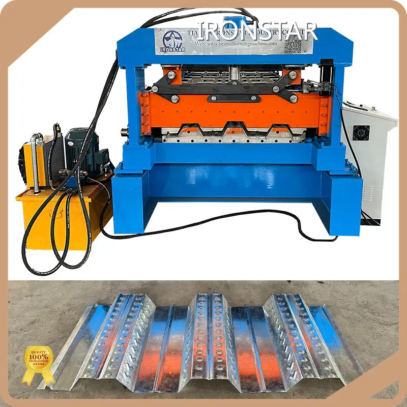 Professional Deck Roll Forming Machine Factory for Prefabricated Containers 1