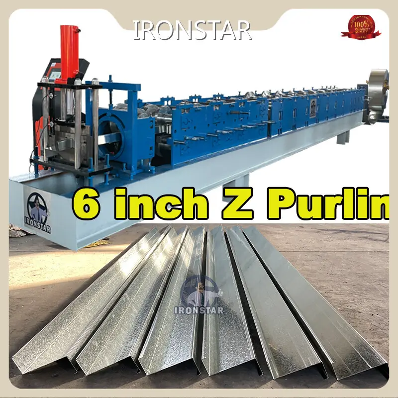 Omega Purlin Making Machine for Construction 40 Feetsupplier 1