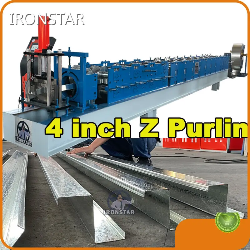 Machine de formation de rouleau à froid Omega Purlin professionnel Omega Purlin Cold Roll Forming Machine Company 1