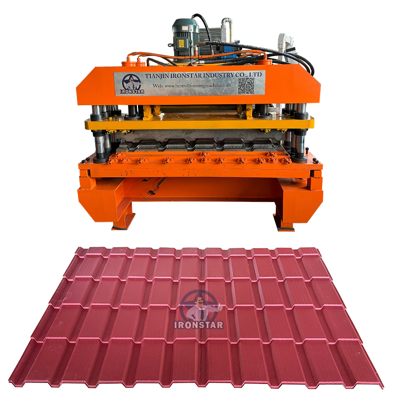Ironstar T21 Machinería de fabricación de baldosas en Kirguistán 1