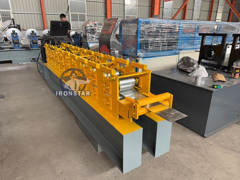 IRONSTAR Size interchangel angle bead roll forming machine in kazakstan | Corner bead roll forming machine 6