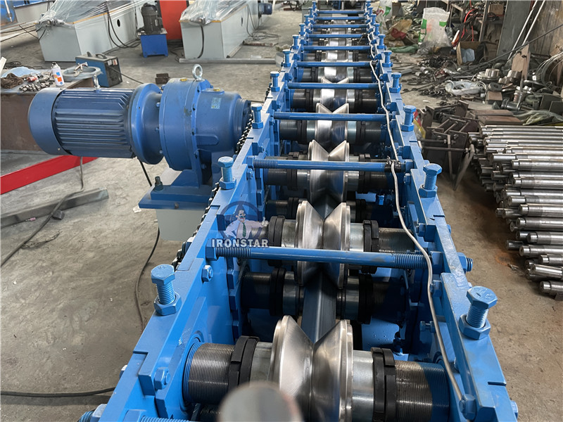 IRONSTAR 0.7-2mm Angle bead roll forming machine for Cambodia 8