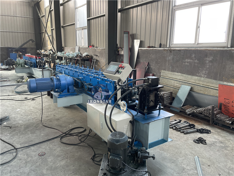 IRONSTAR 0.7-2mm Angle bead roll forming machine for Cambodia 5