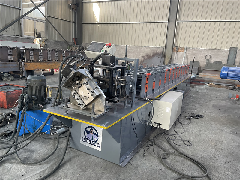 IRONSTAR C channel with H hole roll forming machine for UAE 9