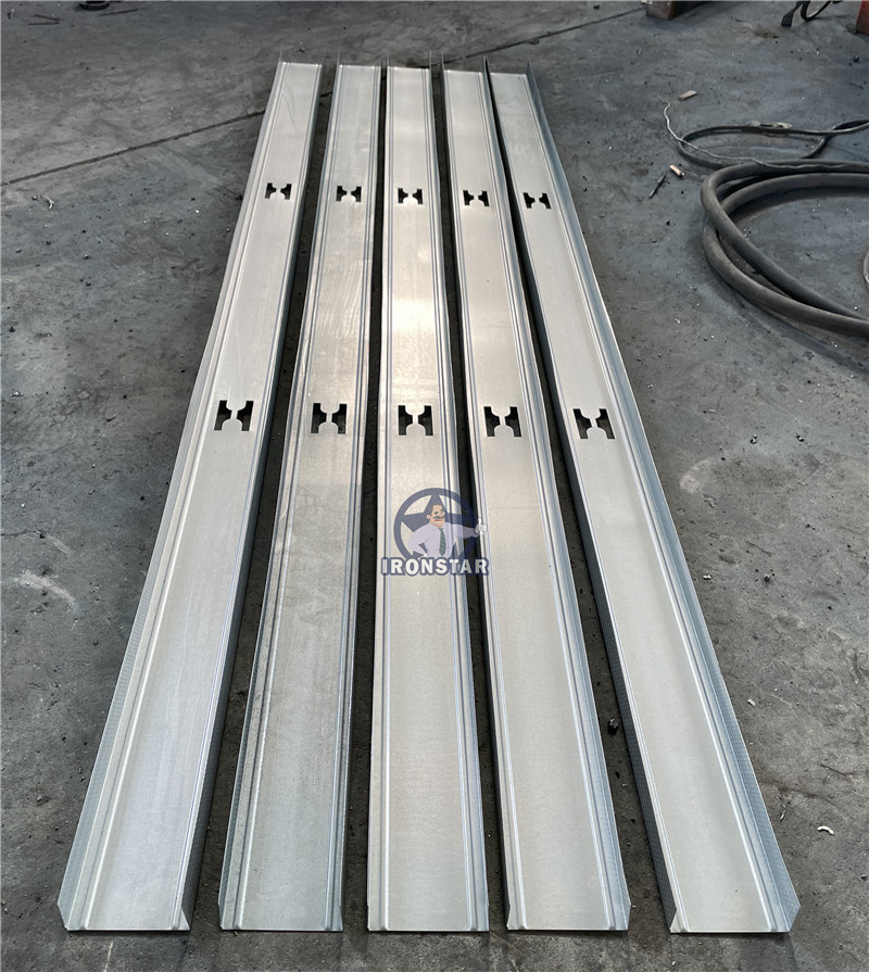 IRONSTAR C channel with H hole roll forming machine for UAE 8