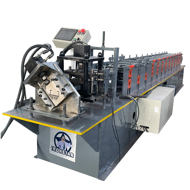 IRONSTAR C channel with H hole roll forming machine for UAE 4