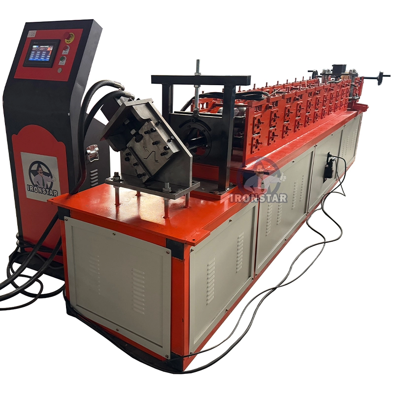 Punching holes omega profile roll forming machine in US 1