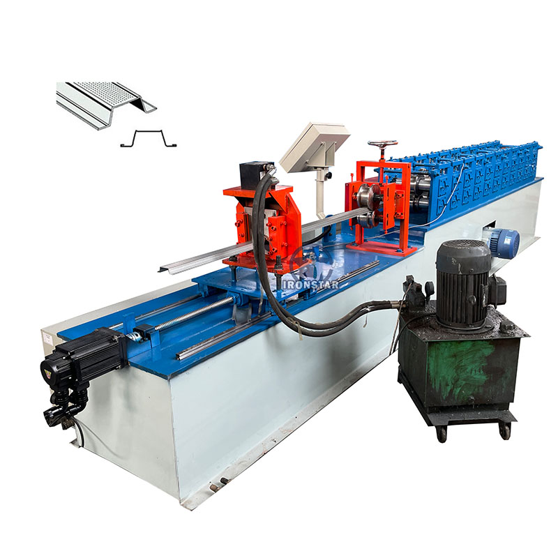 Máquina perfiladora de canaletas Omega para Chile 1