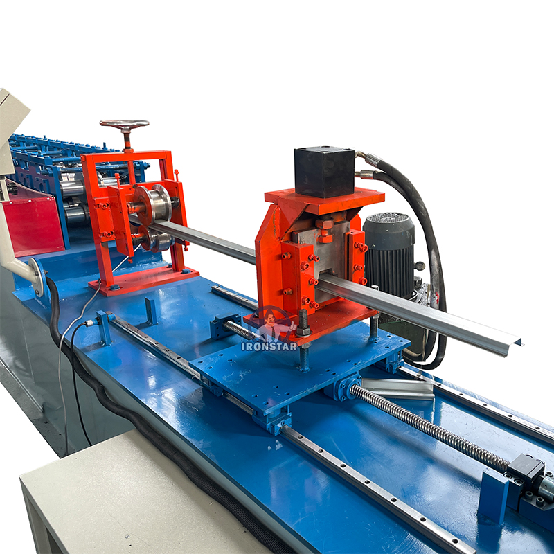 Máquina perfiladora de canaletas Omega para Chile 4