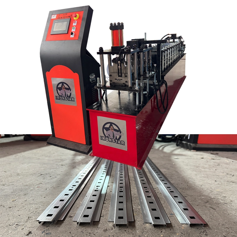 Din rail roll forming machine in vietnam 1