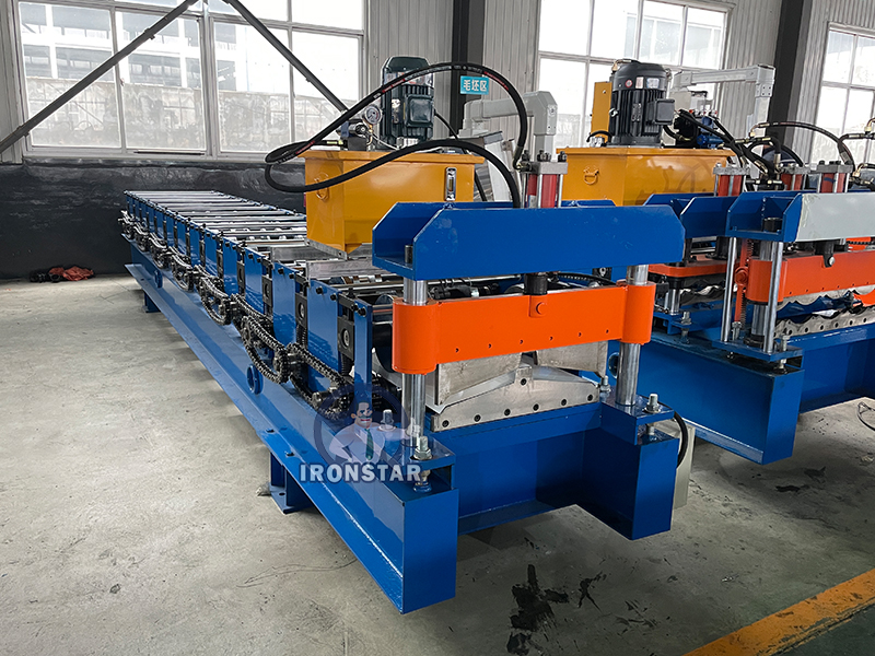 Ridge cap roll forming machine | Cap ridge roll forming machine | Tile ridge roll forming machine 4