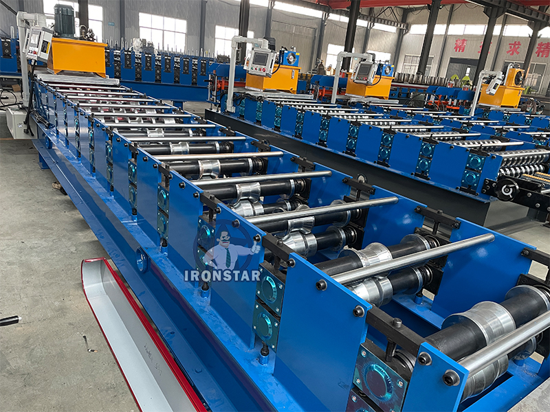 Ridge cap roll forming machine | Cap ridge roll forming machine | Tile ridge roll forming machine 7