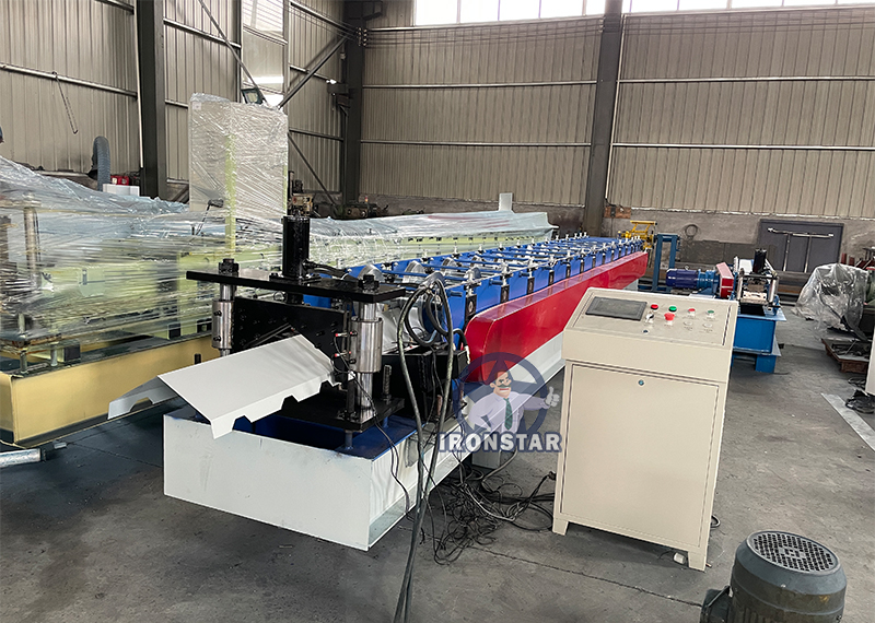 Cap ridge roll forming machine | Ridge cap roll forming machine 13