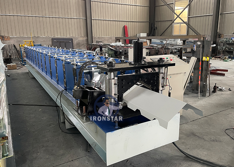 Cap ridge roll forming machine | Ridge cap roll forming machine 7