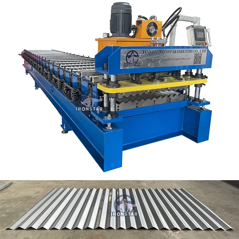800mm thin corrugated roll forming machine for Indonesia 1