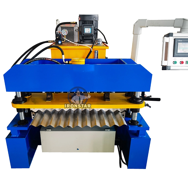 762 thin corrugated roll forming machine for Indonesia 1