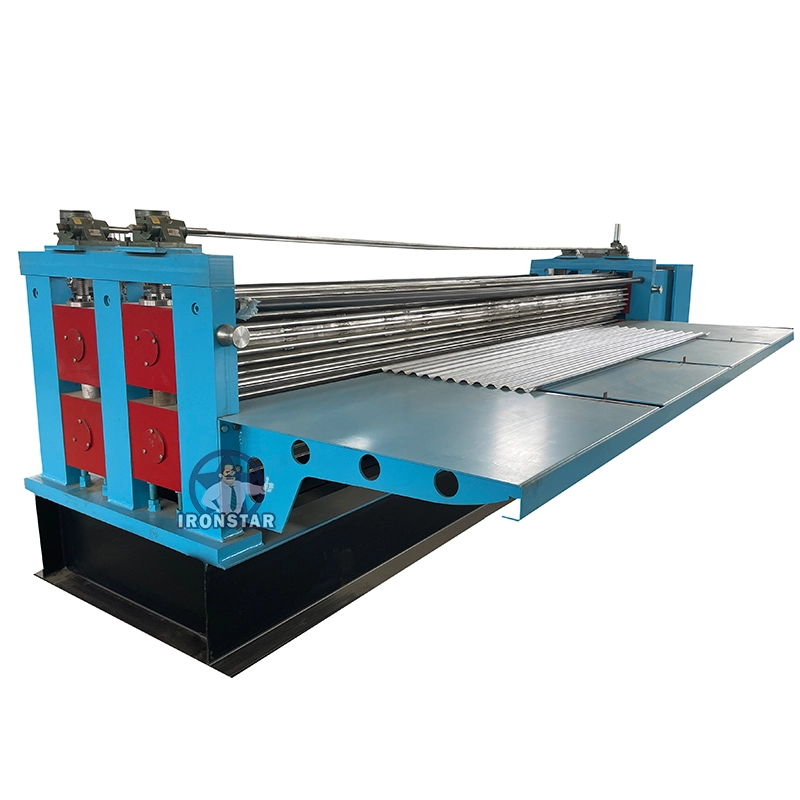 4m thin barrel roller roll forming machine for Africa 1
