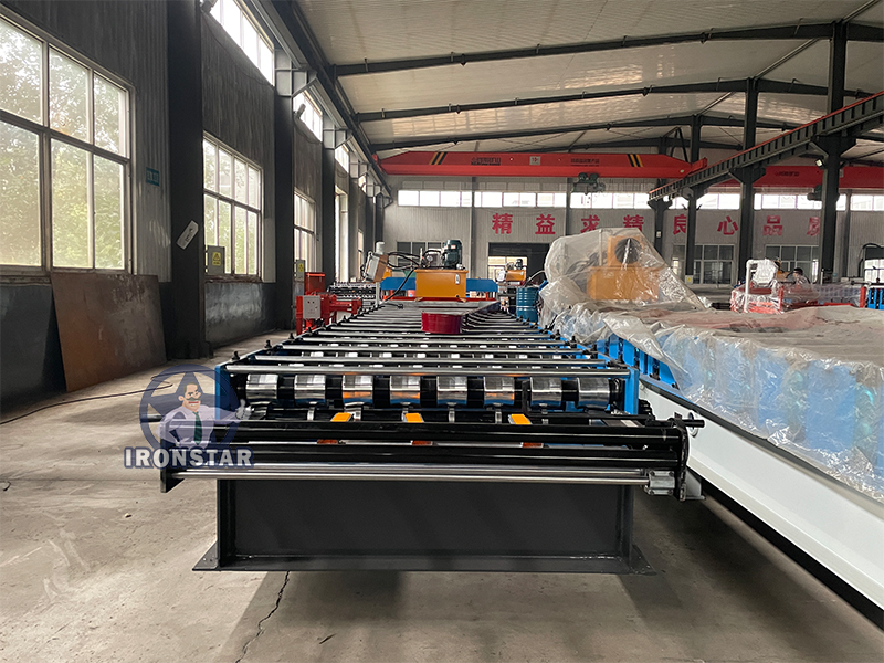 Maquina Roladora de la Lamina Acanalada de Acero R 101 для Мексики-1793340772879570 4