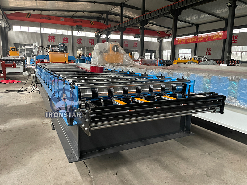 Maquina Roladora de la Lamina Acanalada de Acero R 101 для Мексики-1793340772879570 5