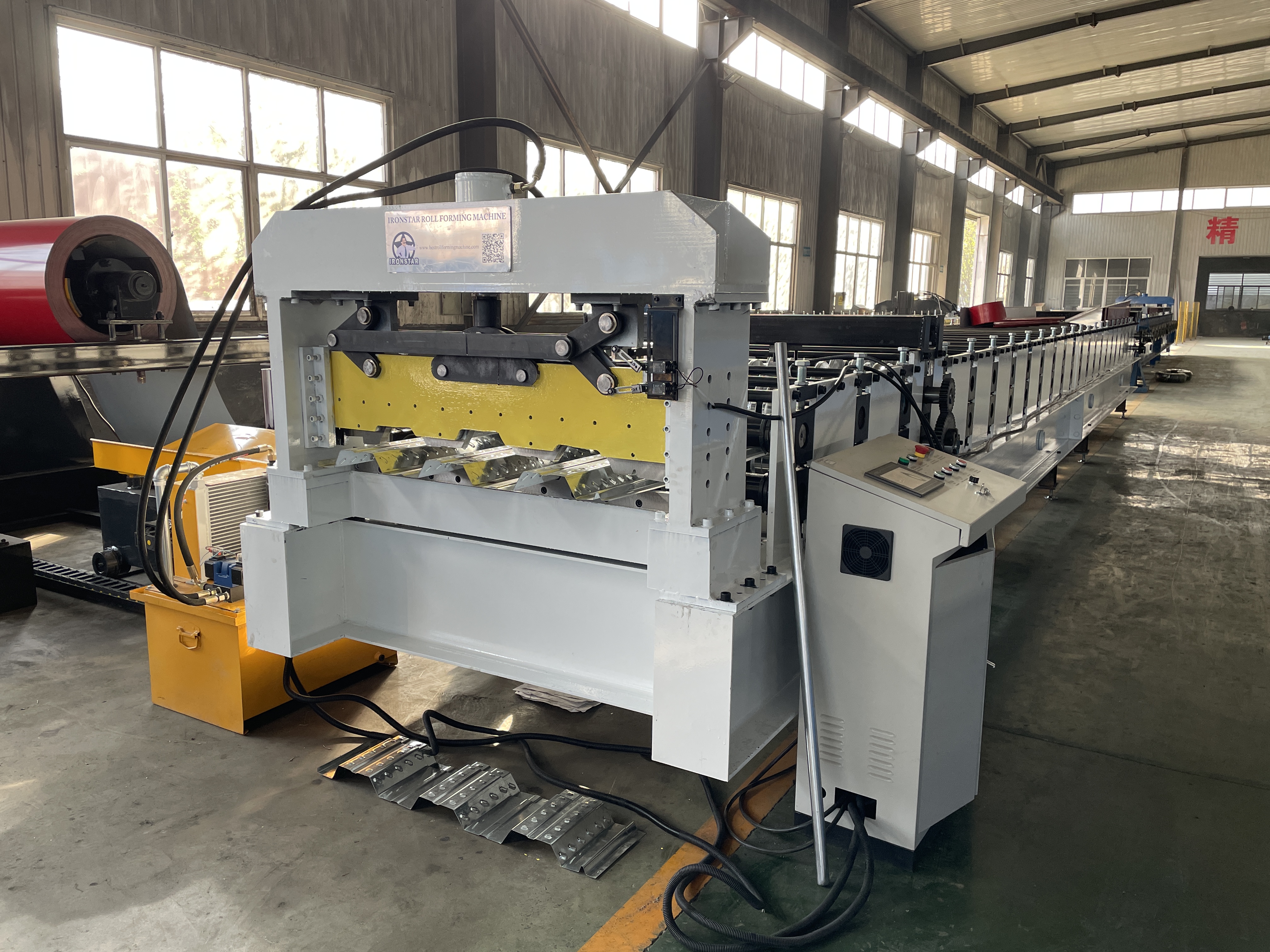 915mm Floor deck roll forming machine for US 4