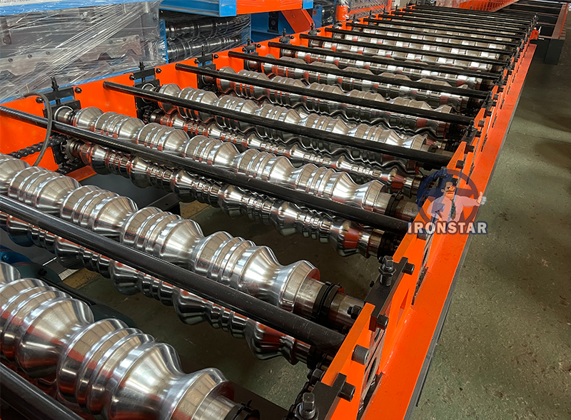 Máquina perfiladora de 1000 baldosas esmaltadas para Zambia 5