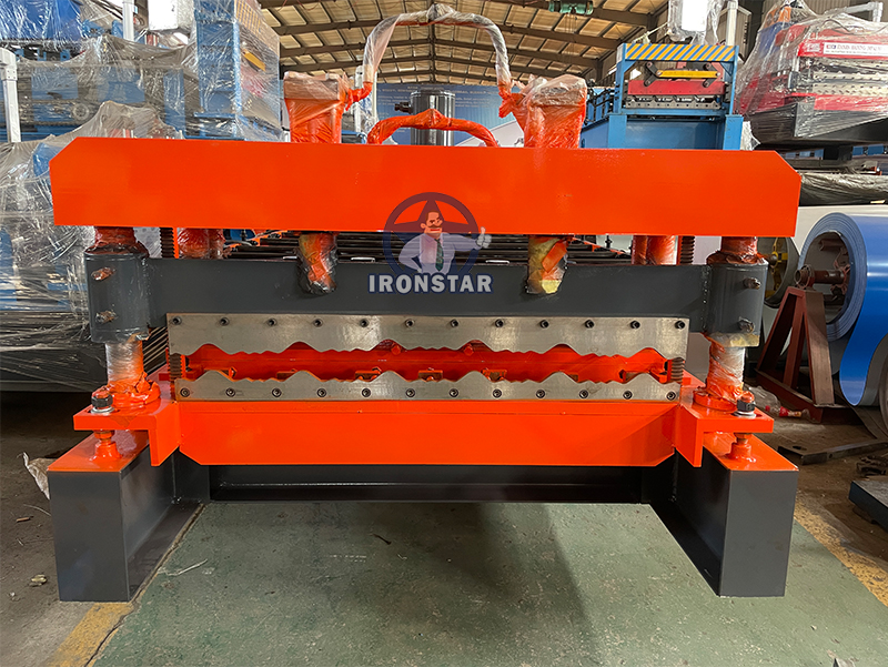 Máquina perfiladora de 1000 baldosas esmaltadas para Zambia 3