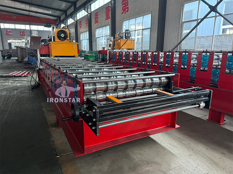 Máquina perfiladora de baldosas vidriadas 828 para Bolivia 6