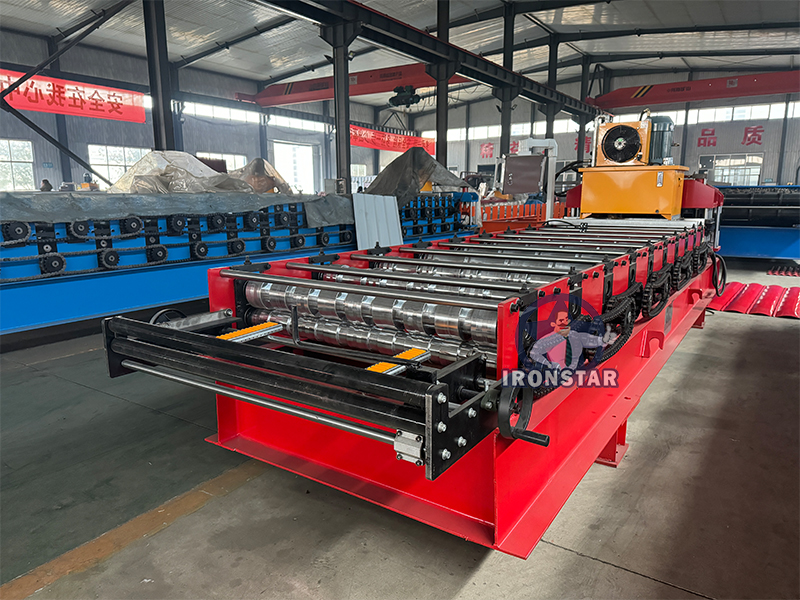 Máquina perfiladora de baldosas vidriadas 828 para Bolivia 5