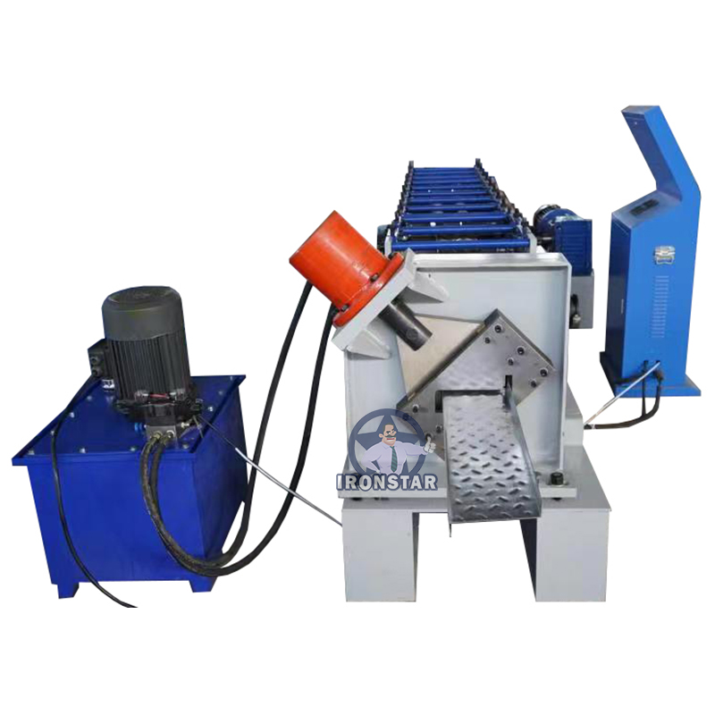 Automatic operating high speed metal z purlin steel roll forming machine 2