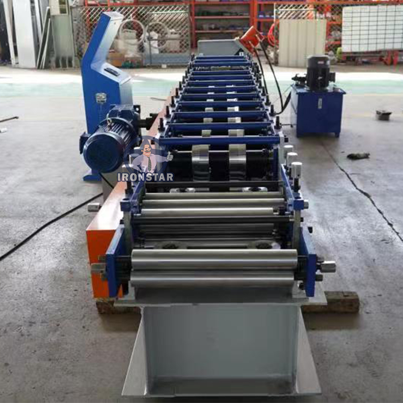 Automatic operating high speed metal z purlin steel roll forming machine 5