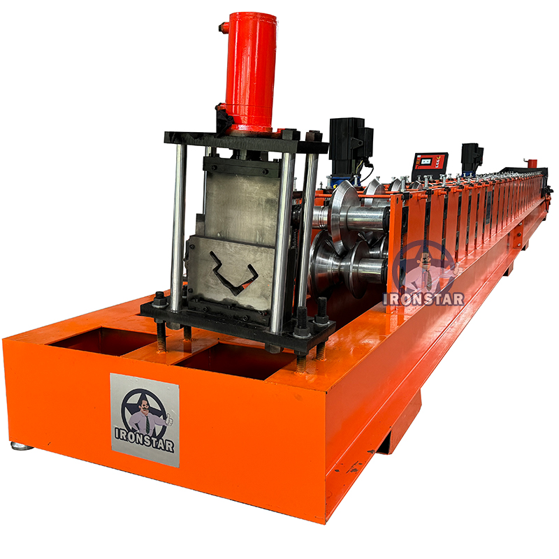 Storage Rack Upright Post Roll Forming Machine in Russia 1