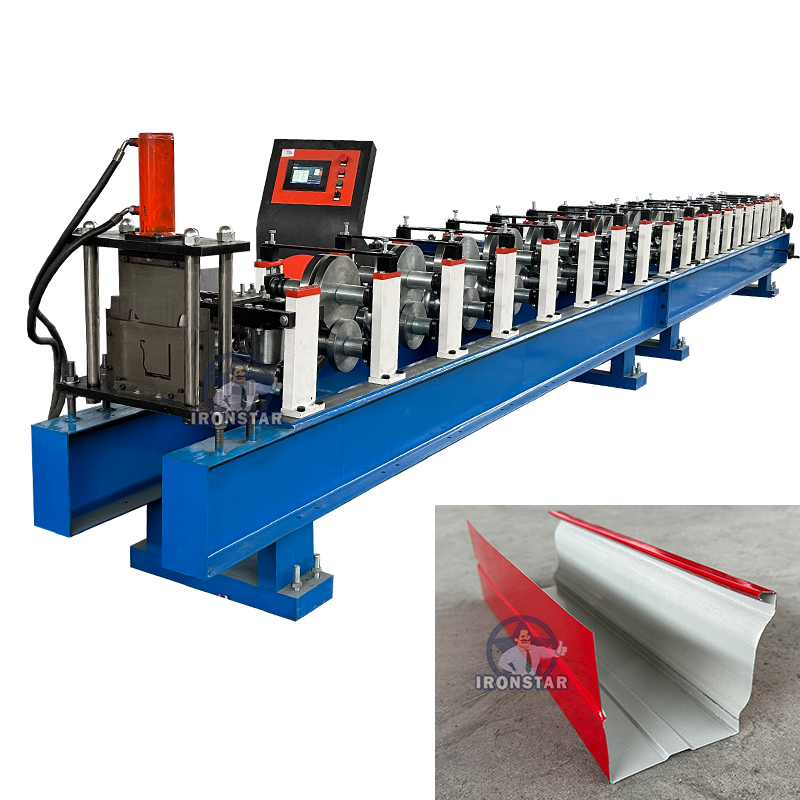 Water gutter roll forming machine for Azerbaijan 1