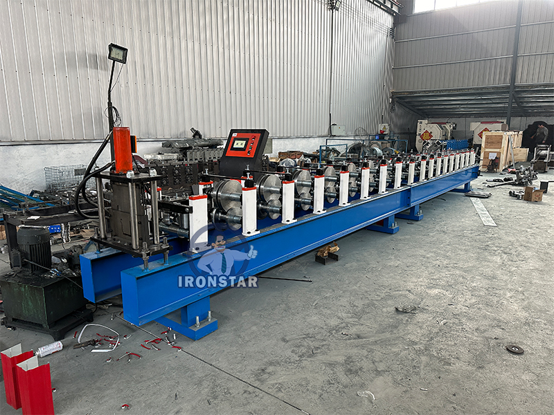 Water gutter roll forming machine for Azerbaijan 5