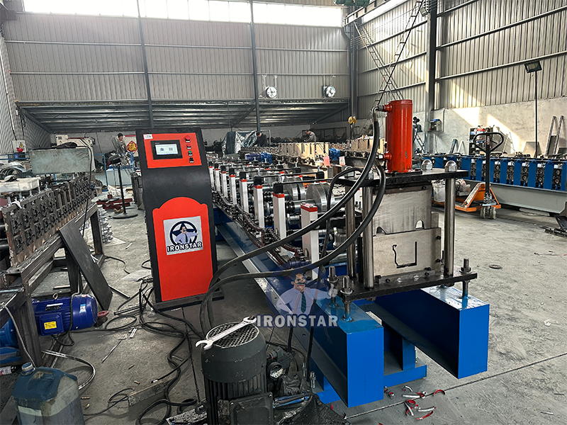 Water gutter roll forming machine for Azerbaijan 3