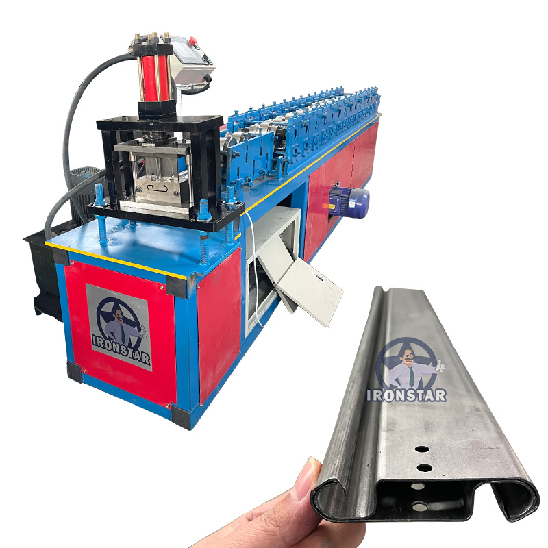 Máquina perfiladora de puertas enrollables de espuma de 82 mm para EE. UU. 1