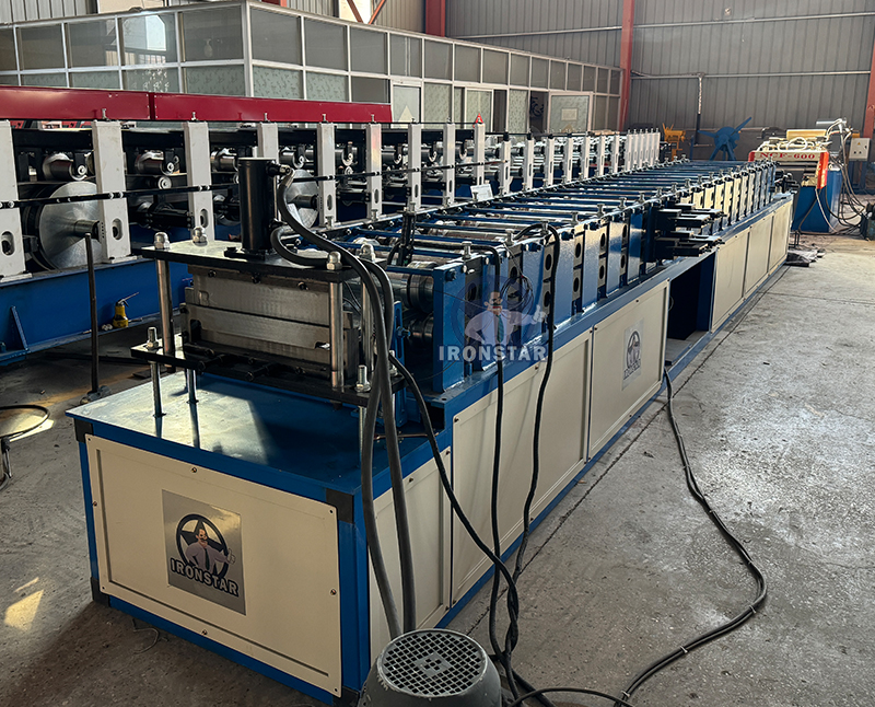 Wall standing seam snap lock roll forming machine in CANADA 4