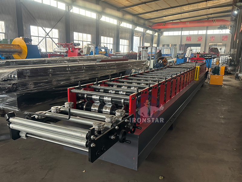 Wall cladding decorative panel roll forming machine in Kyrgyzstan 6