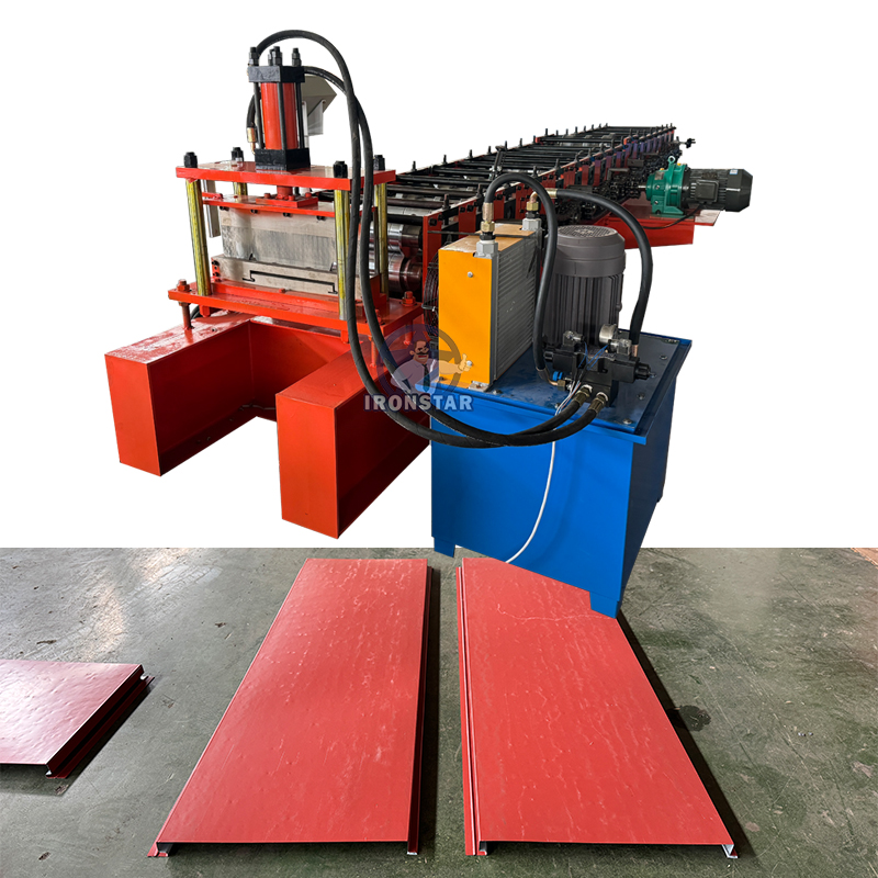 Cladding panel roll forming machine in Kyrgyzstan 1